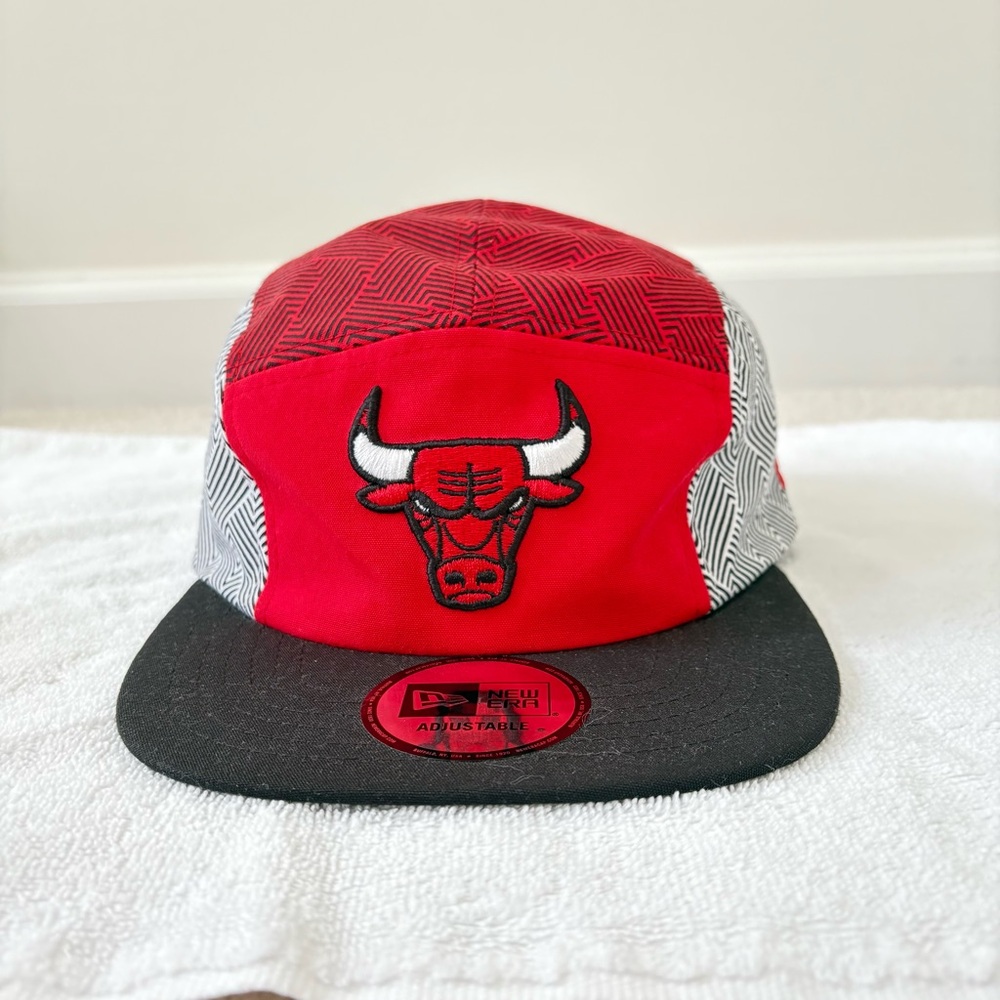 New Era DTLR Exclusive Red and Black Chicago Bulls Cap
